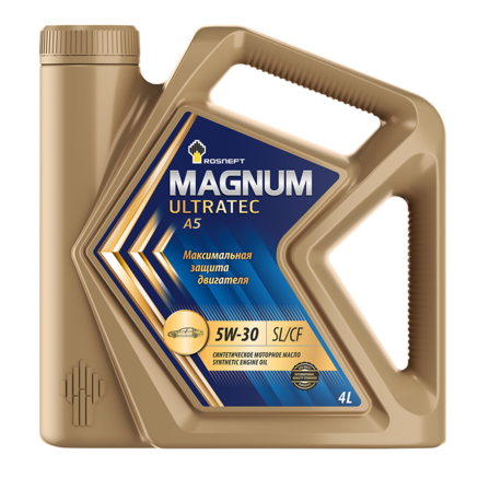 Роснефть Magnum Ultratec FE 5W-30 SN/CF, 4л