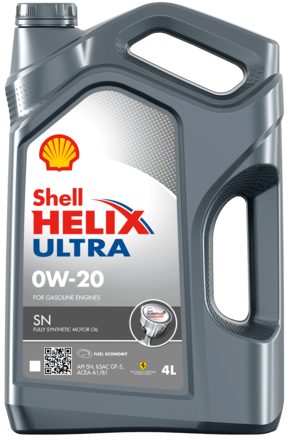Shell Helix Ultra 0W-20 SN, 4л