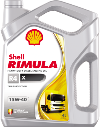 Shell Rimula R4 X 15W-40 CI-4, 4л