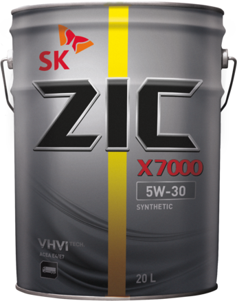 ZIC X7000 CI-4 5W-30, 20л