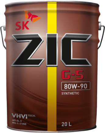 ZIC G-EP GL-4 80W-90, 20л