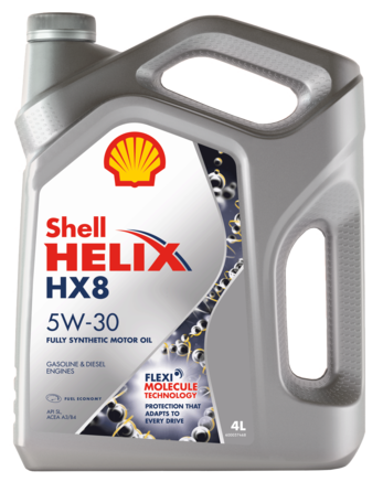 Shell Helix HX8 Synthetic 5W-30 SL/CF, 4л