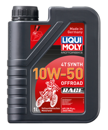 Liqui Moly Motorbike 4T Synth Offroad Race 10W-50, 1л
