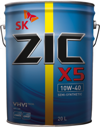ZIC X5 SN 10W-40, 20л