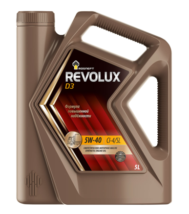Роснефть Revolux D3 5W-40 CI-4/SL, 5 л