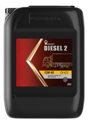 Роснефть Diesel 2 15W-40  CН-4/SJ, 20 л