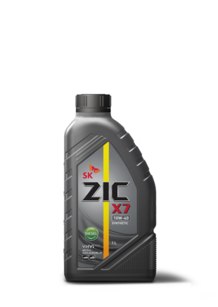 ZIC X7 Diesel CI-4/SL 10W-40, 1л