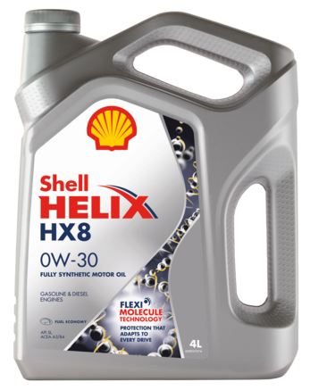 Shell Helix HX8 0W-30 SL, 4л
