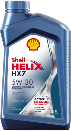 Shell Helix HX7 5W30 SL/CF, 1л