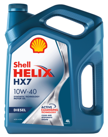 Shell Helix HX7 Diesel 10W-40, 4л