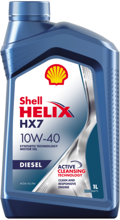 Shell Helix HX7 Diesel 10W-40, 1л