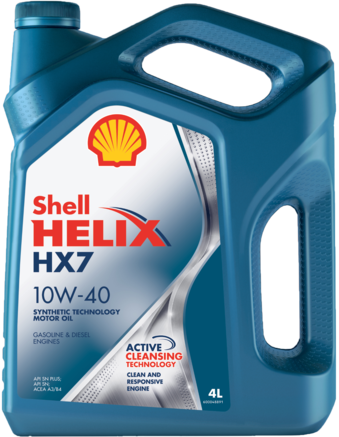 Shell Helix HX7 10W40 SN Plus, 4л
