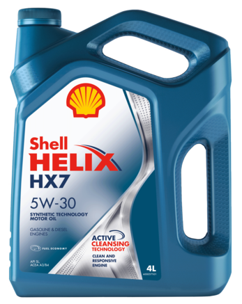Shell Helix HX7 5W30 SL/CF, 4л