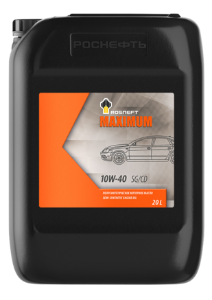 Роснефть Maximum 10W-40, 20л