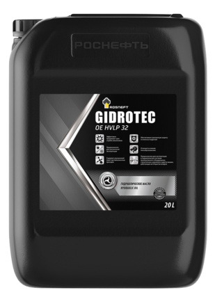 Роснефть Gidrotec OE HVLP 32, 20л