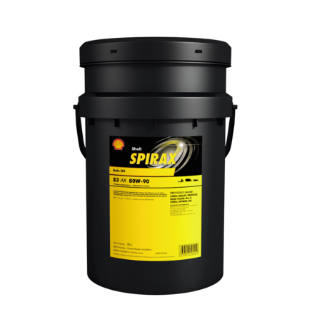 Shell Spirax S3 AX 80W-90 GL-5, 20л