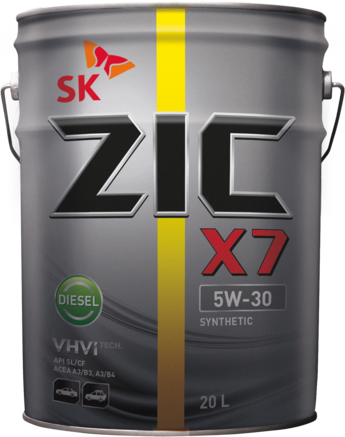 ZIC X7 Diesel CF/SL 5W-30, 20л